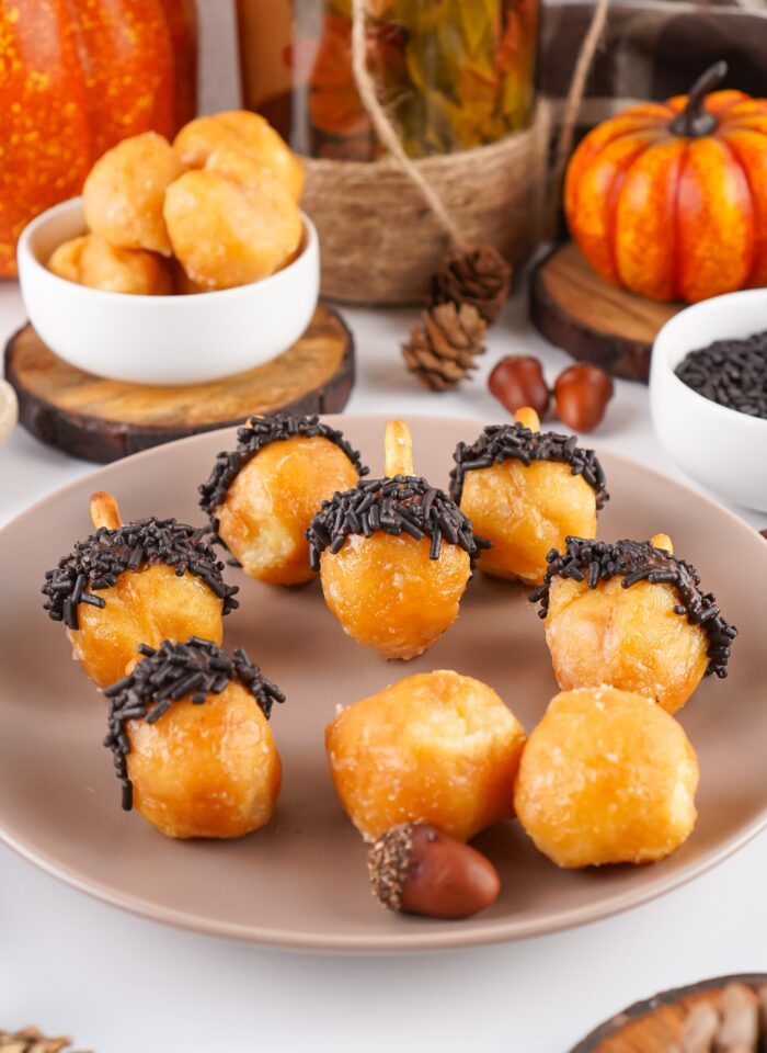 acorn donut holes