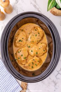 crockpot pork chops with mashed potatoes