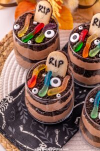 halloween dirt cups