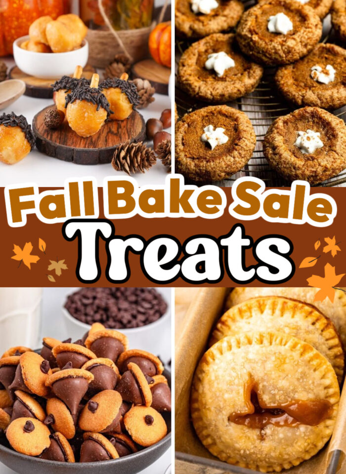 fall bake sale ideas