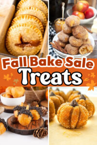 fall bake sale treats ideas
