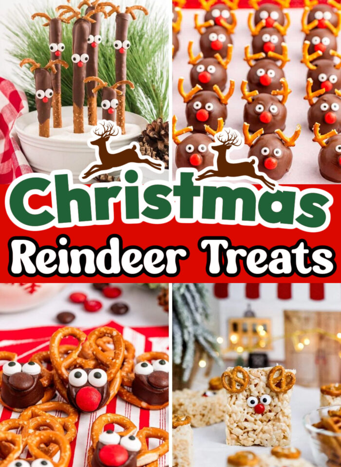 12 Fun Reindeer Treats for Christmas Snacking