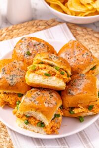 buffalo chicken sliders