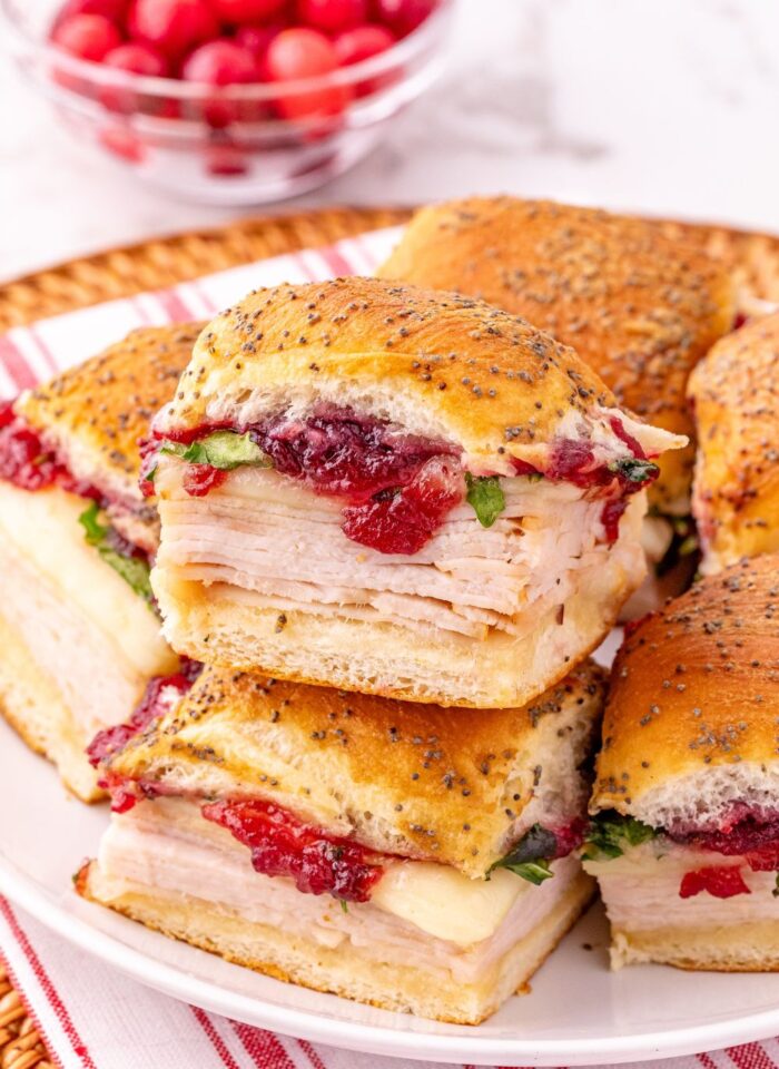 Cranberry Turkey Sliders