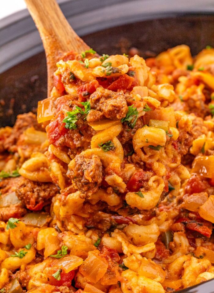 Crockpot American Goulash