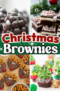 christmas brownies