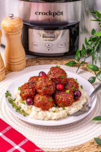 cranberry meatballs