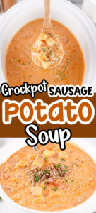 crockpot sausage and potato soup