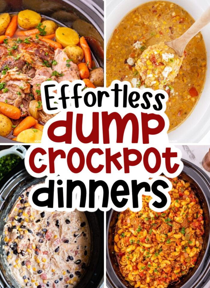 17 Effortless Crockpot Dump And Go Recipes for Lazy Meals