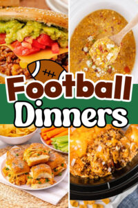 football dinner ideas