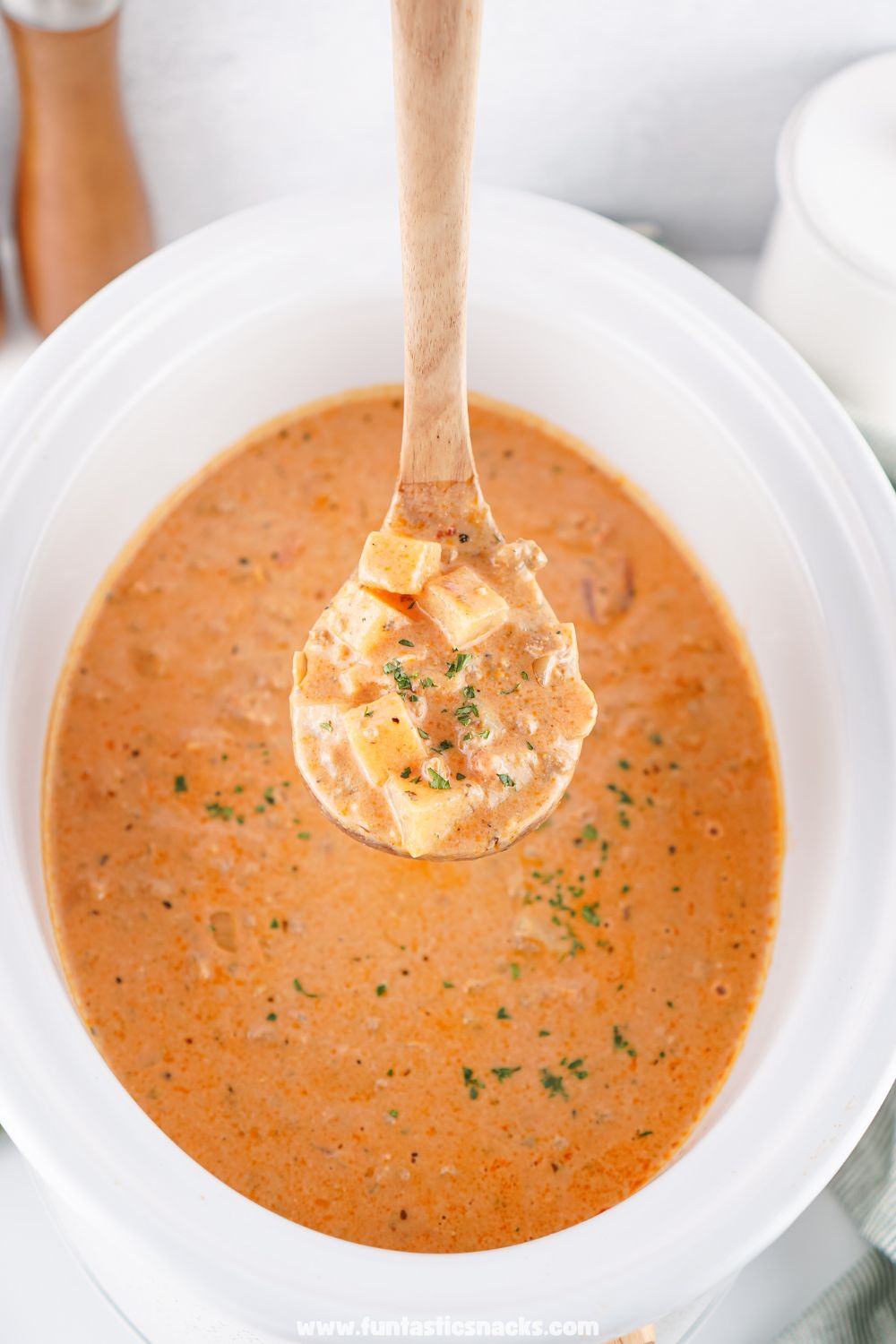 crockpot sausage potato soup