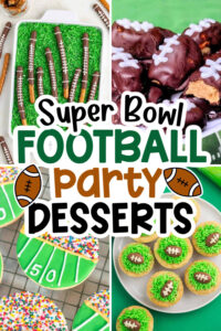 football desserts game day
