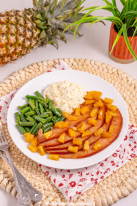 slow cooker pineapple ham