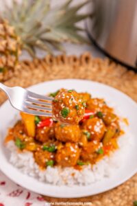 slow cooker sweet and sour meatballs