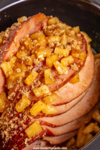slow cooker pineapple ham
