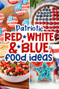 red white and blue food ideas