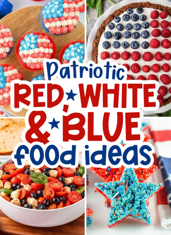 16 Red White and Blue Food Ideas for Patriotic Parties