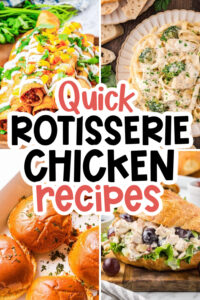 rotisserie chicken recipes