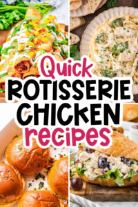 rotisserie chicken recipes