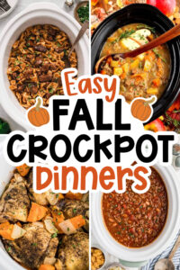 fall crockpot dinners recipes