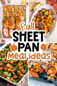 fall sheet pan meals