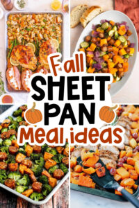 fall sheet pan meals