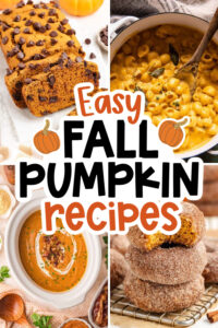 pumpkin recipes