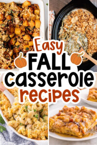 fall casserole recipes