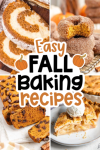 fall baked goods