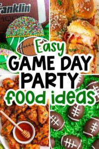 Game day food ideas
