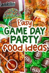 Game day food ideas