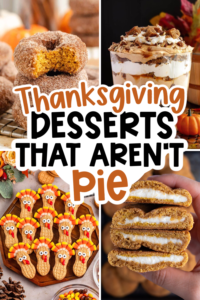 thanksgiving desserts unique that aren't pie