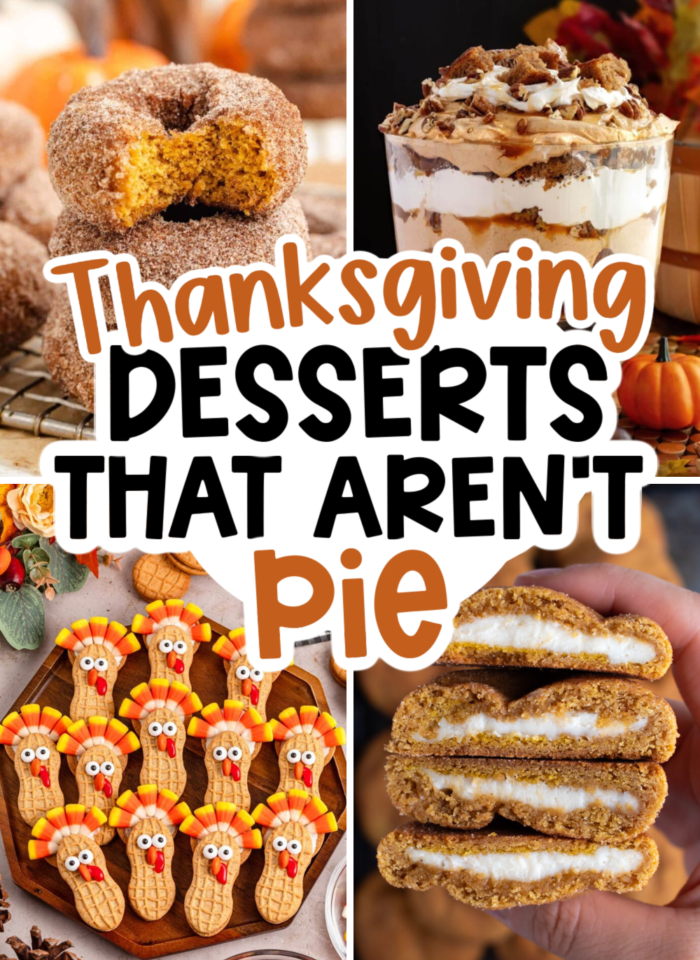 thanksgiving desserts unique that aren't pie