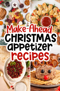 Make ahead christmas appetizers recipes