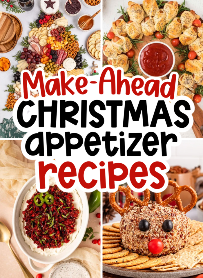 Make ahead christmas appetizers recipes
