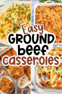 easy ground beef casseroles