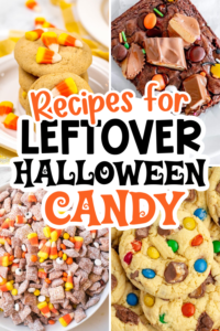 recipes for leftover halloween candy